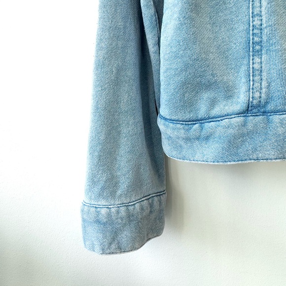 Z Supply Light Wash Blue Denim Jean Jacket - Picture 7 of 16